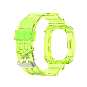 Bracelet de montre intelligent transparent en gelée de silicone souple pour <span class=keywords><strong>Fitbit</strong></span> Lite Watch Band 2 Versa 3 - Product Image 4