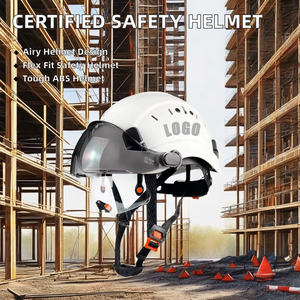 CE EN397 ANSI Z89 인증 조정 가능한 건설 안전 하드 모자 핫 세일 ABS 등산 작업 구조 통기성 하드 모자 - Product Image 4