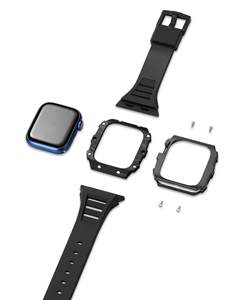 Salida de fábrica Caja de goma Reloj 41mm 45mm 49MM Caja de correas de reloj integradas para <span class=keywords><strong>Richard</strong></span> Apple Watch ultra Correa - Product Image 2