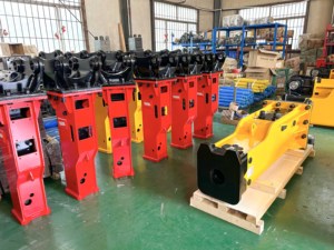 Martello Idraulico TAEKKO TK43 42CrMo Tipo Cilindrico Adatto per Escavatori da 6-9T per Ripristino del Terreno - Product Image 4