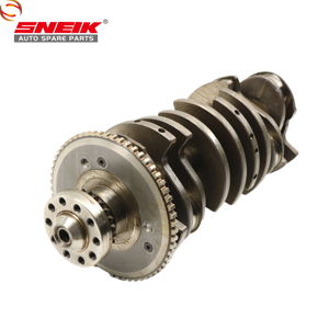 เพลาข้อเหวี่ยงเหล็กกล้าเสริมสมรรถนะสูงสำหรับรถ Audi/VW/Porsche <span class=keywords><strong>VR6</strong></span> 3.2L <span class=keywords><strong>V6</strong></span>น้ำมัน EA390 022105101A - Product Image 1