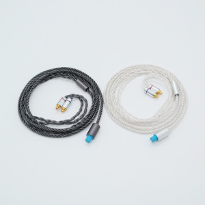 สายสัญญาณเสียงความเที่ยงตรงสูง MMCX ชุบเงิน 3 ใน 1 ปลั๊กแบบเปลี่ยนได้สำหรับ IE300 IE600 IE900 - Product Image 1