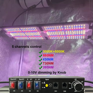 Lm301h Evo 240W LED grow Light regulable CONTROL <span class=keywords><strong>DE</strong></span> 5 canales espectro completo uva UVB 660nm 730nm 450nm LED grow Light Board para <span class=keywords><strong>Agave</strong></span> - Product Image 3