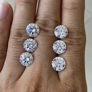 <span class=keywords><strong>Moissanita</strong></span> Cultivada al por Mayor con Certificado GRA, Piedra de <span class=keywords><strong>Diamante</strong></span> Suelta de 1 Quilate, Color D, Claridad VVS1, Precio por Quilate - Product Image 5