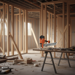 Cloueuse pneumatique Vevor 21 degrés 3-1/2 pouces pour charpente en alliage d'aluminium - Product Image 2