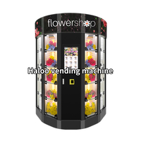 Distributeur automatique de fleurs fraîches pour plantes florales dans les centres commerciaux