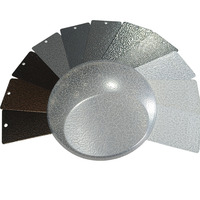 Peinture décorative pour meubles à application par pulvérisation, résistante à l'usure, en poudre de polyester à texture craquelée, fournie directement par l'usine