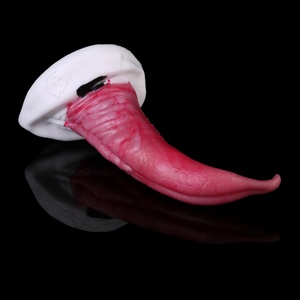 YOCY Dildo de Silicona con Forma de Pene de Animal de Fantasía, Dildo Curvo, Pene Monstruoso, Estimulador de Punto G y Próstata, Dildo Anal para Mujeres y Gays - Product Image 6