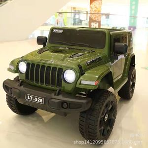 Red Children's Ride On Electric Jeep Car 12V7.0Ah Dual Drive Off Road Vehicle For 2-8 Years Old Kids Toy Car With Remote Control - Product Image 3