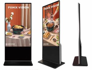 Écran publicitaire LED sur pied 1080P, luminosité 1000 cd, 178 °   Angle de vision intégré CMS pour utilisation en intérieur - Product Image 3