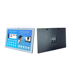 Sistema de reserva de sala de reuniones con pantalla táctil LCD POE todo en uno de montaje en pared de 10,1 pulgadas para programación inteligente de oficina y sala de conferencias - Product Image 1