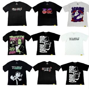 Camisetas de hombre 2025 con estampado informal 'THAT'S AWFUL LOT COUGH SYRUP', 100% algodón peinado, 300 gramos, corte oversize, con letras - Product Image 2