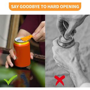 Ouvre-boîte portable manuel en ABS pour boissons, populaire, en plastique, facile à utiliser, sûr, pour protéger les boissons, vente en gros - Product Image 5