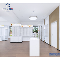 Solution de mise en espace de magasin sur mesure haut de gamme avec planification spatiale professionnelle et concept d'intérieur moderne pour la conception de magasins d'optique