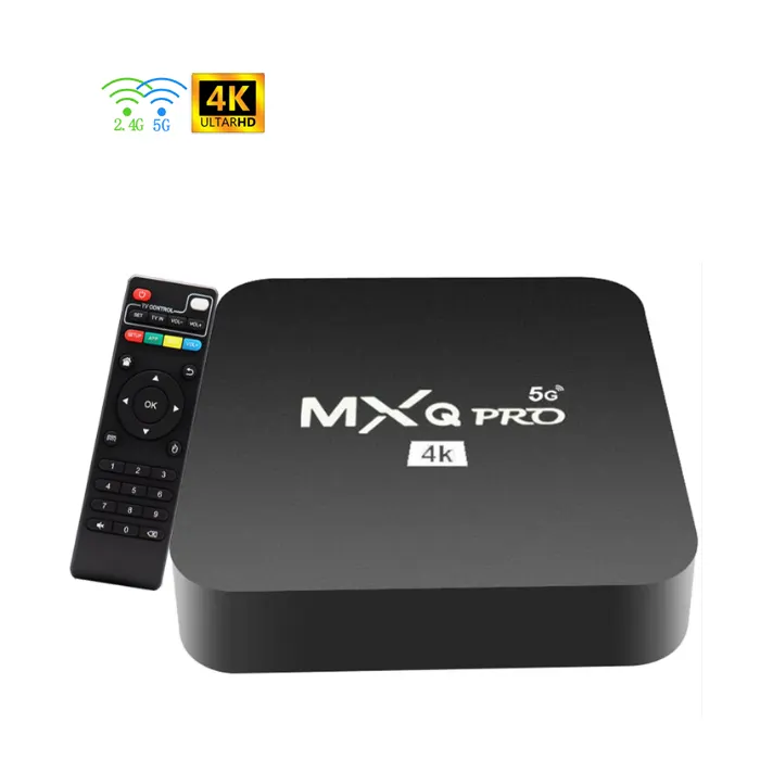 OTT TV Box Pintar Kualitas Baik, 4K Versi Terakhir OED 5G Wifi FHD Media Player Receiver Set Top Box Android Bersertifikat Keluarga