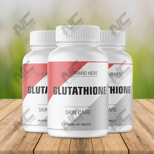 Suplemento Nutricore para el Cuidado de la Salud y la Belleza de la Piel, Tabletas de L-Glutatión y Niacinamida para Uso en Adultos, Certificado GMP, Marca Blanca - Product Image 3