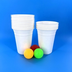 Logo de marque <span class=keywords><strong>personnalisé</strong></span> PP 16oz 480ml Tasse de bar en <span class=keywords><strong>plastique</strong></span> blanc jetable en <span class=keywords><strong>plastique</strong></span> pour les fêtes de plage - Product Image 6