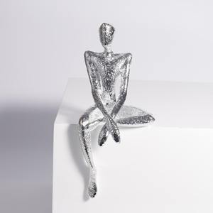 รูปปั้นผู้ชายนามธรรมแบบหล่อโลหะสั่งทำพิเศษ (OEM) วัสดุทองเหลือง สำหรับตกแต่งภายนอกอาคาร งานฝีมือโลหะ - Product Image 3