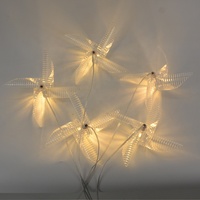 Bonne qualité diverses formes décoration fête mariage lustre suspendu acrylique LED suspension