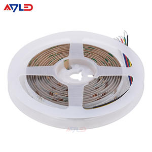 Nouveau produit FCOB RGBCCT 6 broches 12 mm DC24V 840 LED RA90 Bande lumineuse LED flexible RGB RGBW COB dimmable - Product Image 2