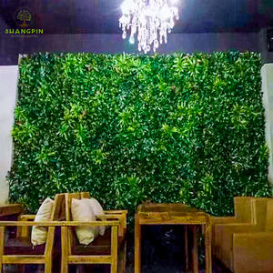 لفة تحوط لوحية صناعية بمقاس مخصص, من البلاستيك ، عشب البقس ، أخضر ، لتزيين الحدائق - Product Image 2