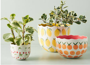 Pot de fleurs <span class=keywords><strong>en</strong></span> céramique style pastoral, décor <span class=keywords><strong>arc</strong></span>-<span class=keywords><strong>en</strong></span>-<span class=keywords><strong>ciel</strong></span>, vente chaude - Product Image 3