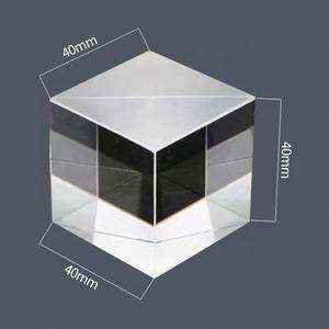 Fábrica fornecimento vidro óptico feixe divisor cubo prisma para televisão imagem projeção holográfica - Product Image 2