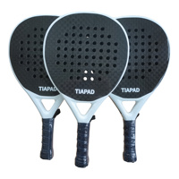 Raquette De Padel Professionnelle De Haute Qualité Logo Personnalisé Oem Raquette De Padel Fibre De Carbone 18K Paleta De Padel Raquettes De Tennis