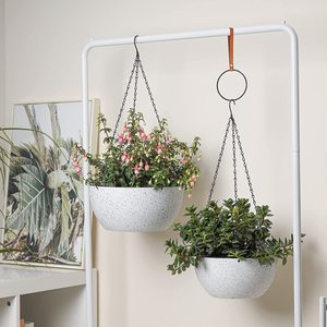 Plastic Hangende Manden Grote Indoor Outdoor <span class=keywords><strong>Planter</strong></span> Potten Met Drainagegat Hangende Bloemenplanter - Product Image 2