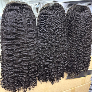 Pelucas de Cabello Humano Virgen Birmano Rizado Pixie al por Mayor, Pelucas sin Pegamento con Cutícula Alineada, Pelucas de Cabello Humano con Frente de Encaje, Pelucas Rizadas Kinky - Product Image 5