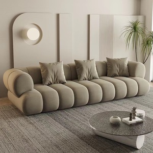 Tela <span class=keywords><strong>de</strong></span> <span class=keywords><strong>ciencia</strong></span> y tecnología para sala <span class=keywords><strong>de</strong></span> estar, muebles <span class=keywords><strong>de</strong></span> sofá Wanghong, italiano, minimalista, pequeña casa recta, oruga - Product Image 1