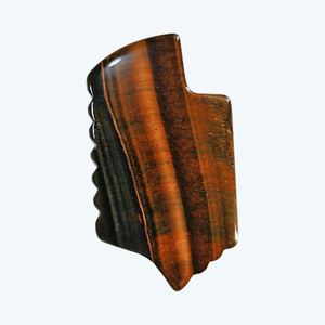 Escultor de Ojo de Tigre Gua Sha, Gua Sha de Tigre Natural, Herramientas de Masaje de Raspado para Esculpir el Rostro - Product Image 3
