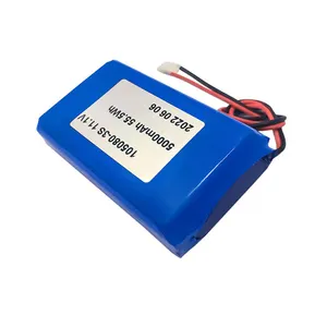 Bán Sỉ Pin Sạc Li Ion 3S Lithium 12V 6800Mah 5200Mah 5000Mah 11.1V 55,5wh Bộ Pin Lipo