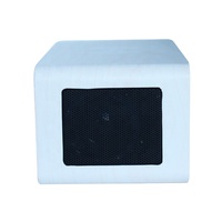 Multifunctionele Home Decor Dc Power Nachtkastje Draadloze Telefoon Oplader Led Wekker Blue Tooth Houten Klok Met Speaker
