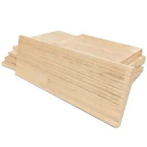 Tastiera in legno massello di paulonia di alta qualità/legno di gomma 15mm/18/20/22/24mm