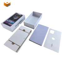 Boîte d'emballage pour téléphone portable personnalisée en usine, avec plateau en carton pour smartphone