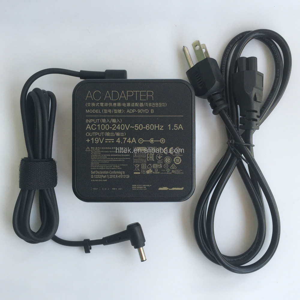 Asus ZenBook Duo UX481FA用 90W ACアダプター 充電器 - 1.8m DC