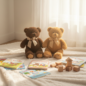 Vente en gros d'ours en peluche classiques écologiques, jouet en peluche en coton PP, animal en peluche personnalisé pour les enfants, cadeau d'anniversaire ou de Noël - Product Image 5