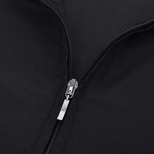 2025 Veste de barbier à manches courtes pour homme Chemise de travail lavable en machine en noir - Product Image 6