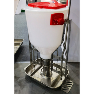 Équipement d'élevage de porcs de conception NOUVELLE 2025, mangeoire automatique pour porcs en <span class=keywords><strong>plastique</strong></span> durable, mangeoire humide et sèche pour porcs - Product Image 4