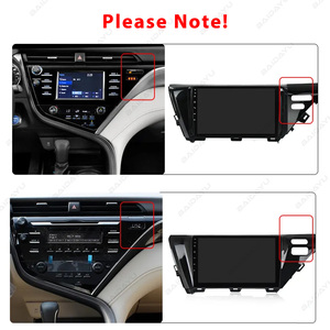 Baidayu, Radio de 10 pulgadas, reproductor de <span class=keywords><strong>DVD</strong></span> para coche Android, accesorios para coche, pantalla táctil para Toyota Camry 2018-2019 - Product Image 6