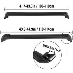 חם מוכר רב תכליתיים מתלה גג אלומיניום אוניברסלי רב תכליתיים מתלה מגפי רכב פרמיה גג - Product Image 6