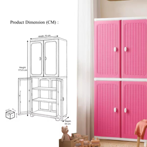 Durable Multifunctional Foldable <b>Storage</b> <b>Box</b> Plastic Stackable Container with Rattan Pattern and Hanging Function for Home - Product Image 3