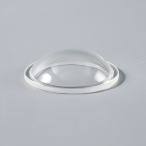 उच्च-प्रकाश संचरण स्पष्ट बोरोसिलिकेट ग्लास गुंबद लेंस का नेतृत्व बाहरी प्रकाश जुड़नार प्रभाव प्रतिरोधी एंटी-स्क्रैच ओएम - Product Image 1