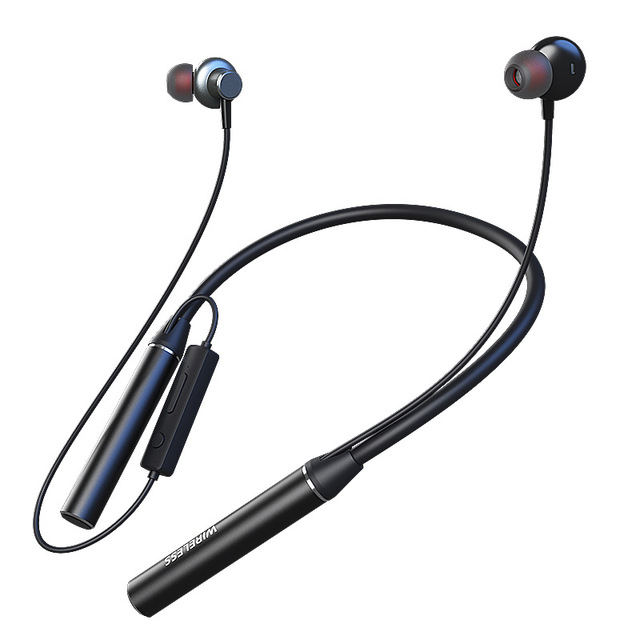 New Private Model Wireless for Bluetooth Dual Ear Neckband Earphones LED Digital Display Super Long Life Sports Running Earbuds