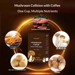 Marque Blanche Poudre de Complexe de Champignons 7 en 1 Biologique Reishi Crinière de Lion et <span class=keywords><strong>Café</strong></span> Instantané aux Champignons 5 en 1 200g - Product Image 4