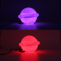 Boule Poi LED avec 7 modes de lumière colorée, balles rotatives souples et durables, poignées antidérapantes