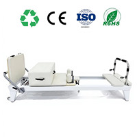 Machine de Pilates Reformer Professionnelle Style Ins en Aluminium Portable et Durable pour le Remodelage Corporel et l'Entraînement Physique