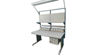 Établi réglable antistatique de haute qualité Table d'ordinateur de bureau Banc de laboratoire Établi ESD robuste pour l'électronique