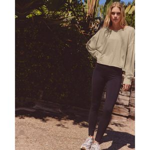 FOXA Womens Open Back Loose Workout Top Long Sleeve Athletic <b>Tshirt</b> Yoga Gym <b>Dance</b> Tee Y2k Slouchy Style - Product Image 5